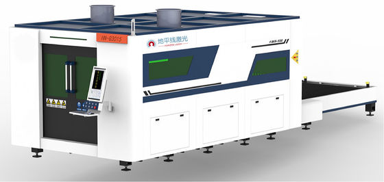 Maszyna do cięcia laserem światłowodowym 1500W 4000W CNC IPG MAX 3015 Stół wymienny z pokrywą