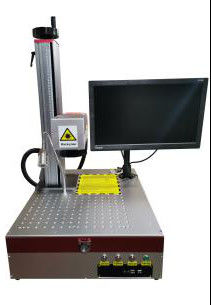Maszyna do znakowania laserowego UV 200 kHz 7000 mm z klawiaturą