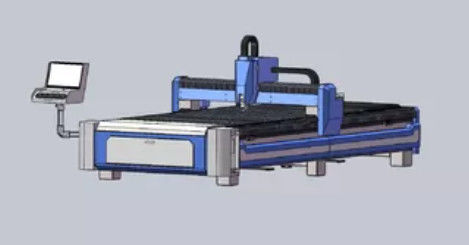 Przecinarka laserowa światłowodowa Sawtooth 1064 nm 1200 mm, wysoka precyzja