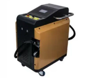 Ręczny jednofazowy laserowy odrdzewiacz metalu o mocy 100 W.