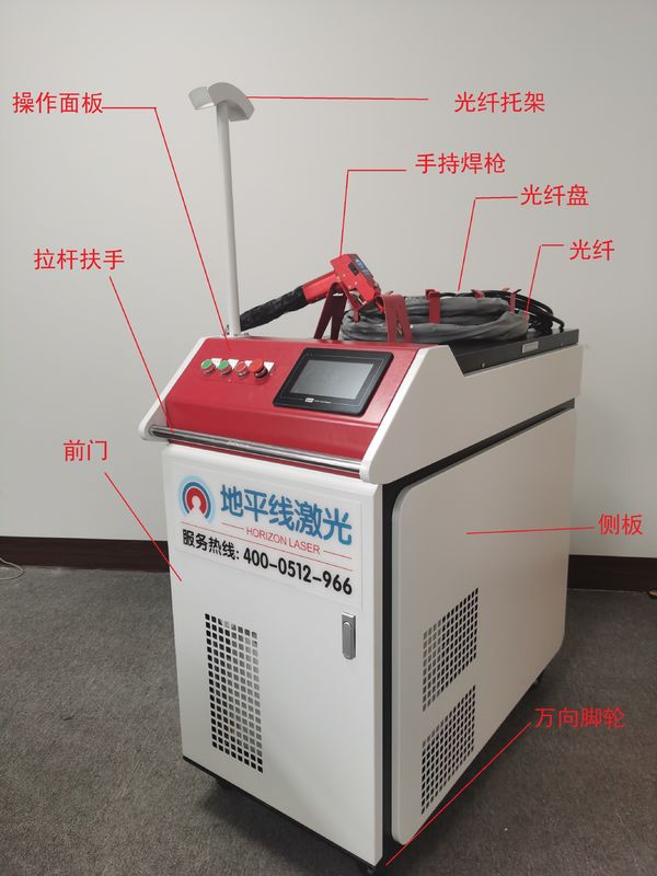 Ręczna spawarka laserowa IEC 2000W Chłodzenie wodą 1080nm