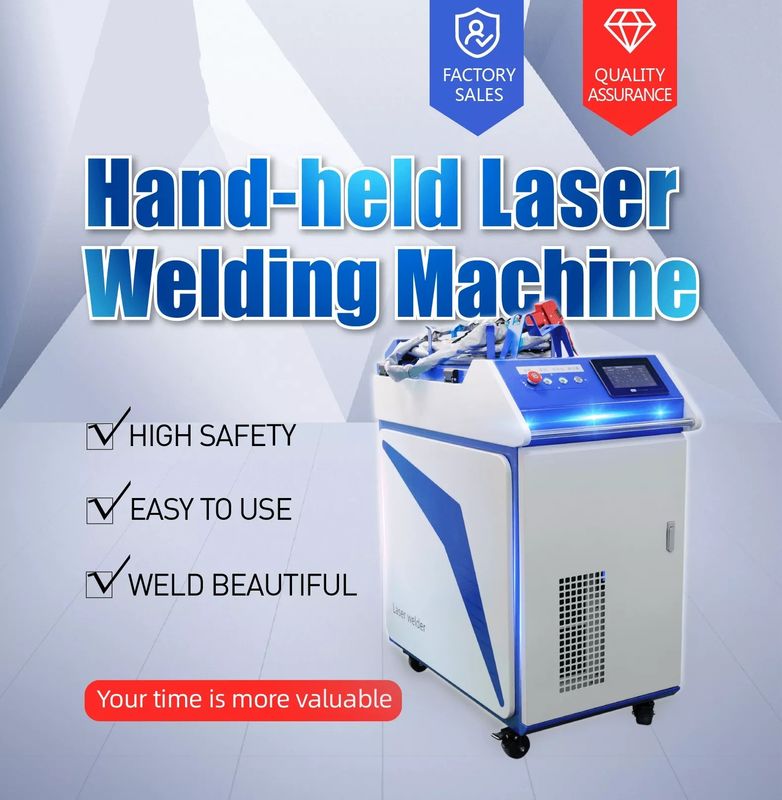 Ręczna spawarka laserowa 500W 1080NM CW Chłodzenie wodne