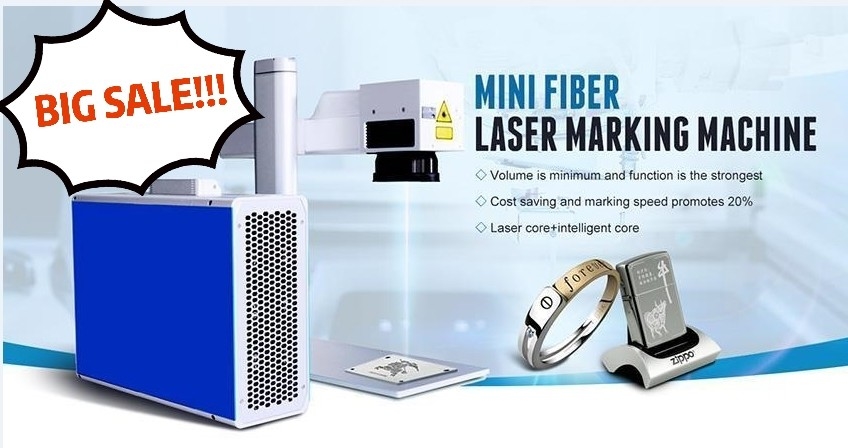 30 W światłowodowa maszyna do znakowania laserowego EZCAD Control Metal Desktop 10,64um