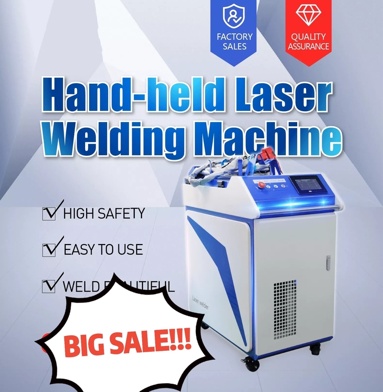 Ręczna spawarka laserowa Argon Arc 3000W CW 120 mm / S z automatycznym podajnikiem drutu